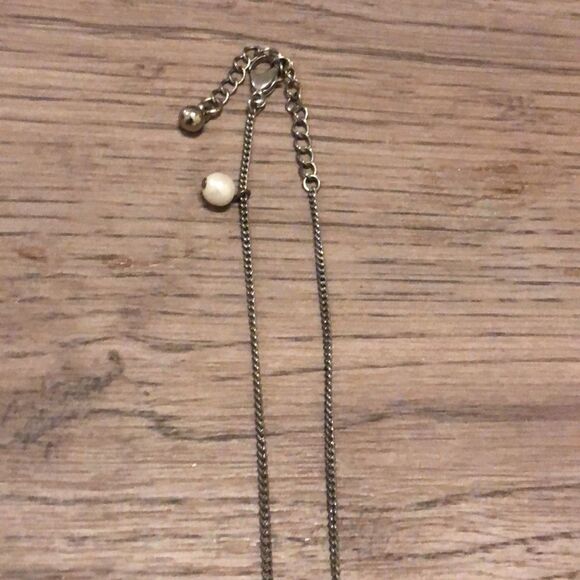 Anthropology necklace pearls with heart “I’m Yours” +Eiffel Tower + Ipsy… - Picture 6 of 10